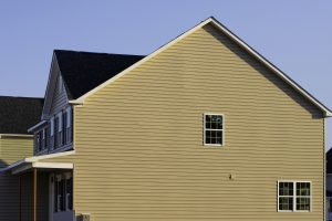Large home with horizontal siding